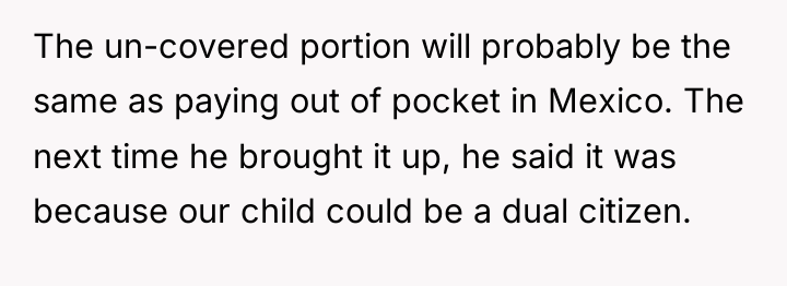The un-covered portion will probably be the same as paying...