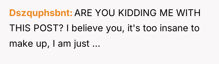 Dszquphsbnt ARE YOU KIDDING ME WITH THIS POST? I believe...