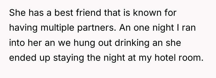 She has a best friend that is known for having...