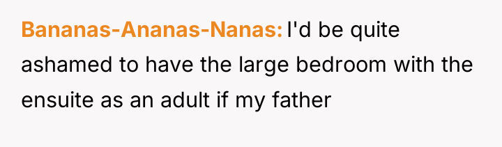 Bananas-Ananas-Nanas I'd be quite ashamed to have the large bedroom...