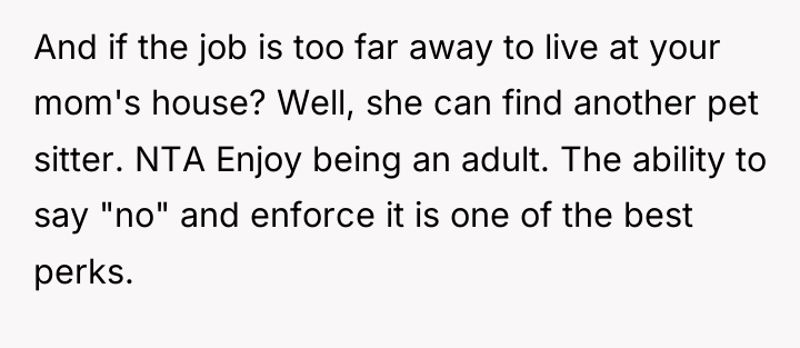 And if the job is too far away to live...
