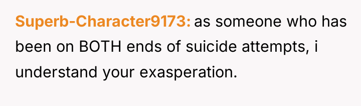 Superb-Character9173 as someone who has been on BOTH ends of...
