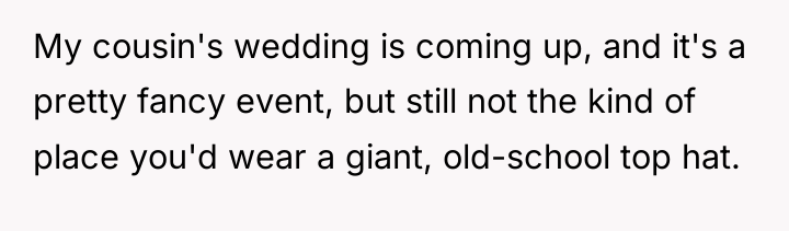 My cousin's wedding is coming up, and it's a pretty...