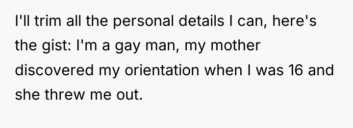 I'll trim all the personal details I can, here's the...