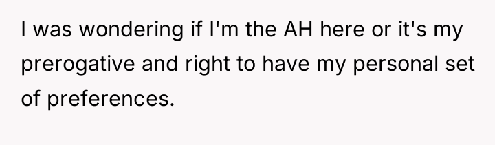 I was wondering if I'm the AH here or it's...