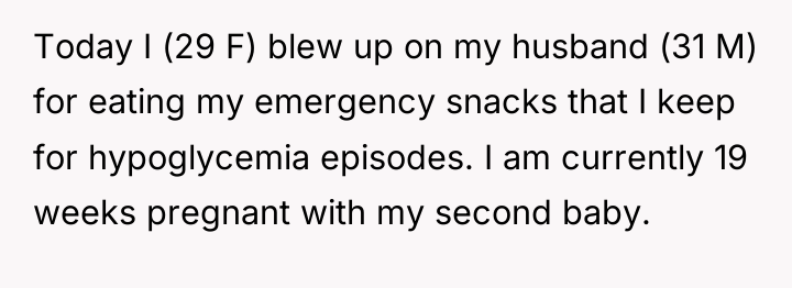 Today I (29 F) blew up on my husband (31...