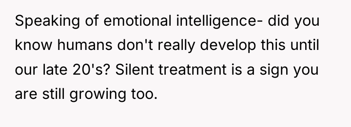 Speaking of emotional intelligence- did you know humans don't really...
