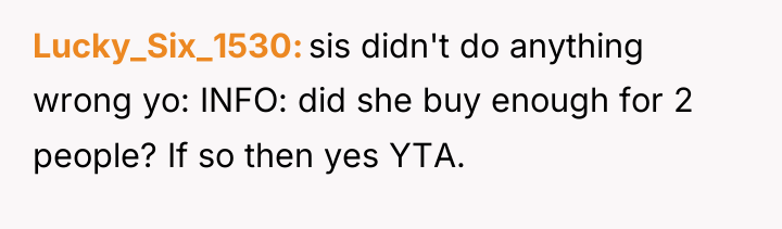 Lucky_Six_1530 sis didn't do anything wrong yo: INFO: did she...
