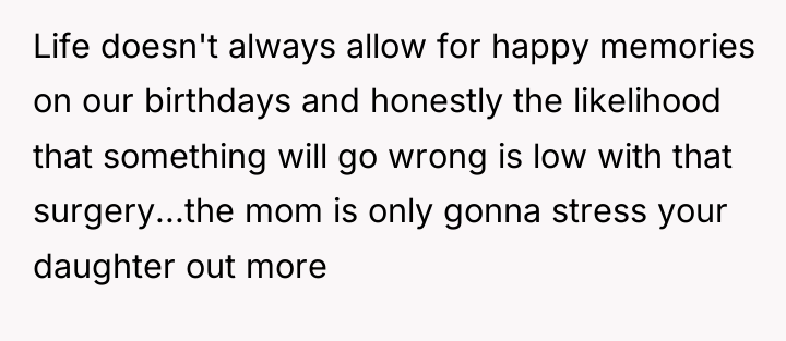 Life doesn't always allow for happy memories on our birthdays...