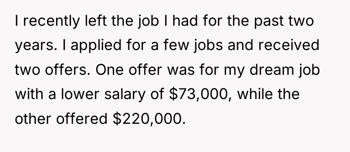 I recently left the job I had for the past...