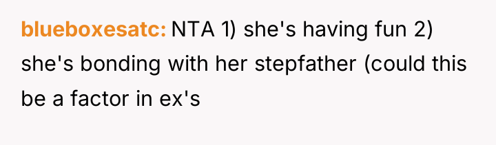 blueboxesatc NTA 1) she's having fun 2) she's bonding with...