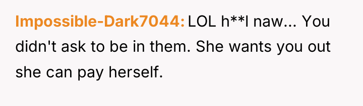 Impossible-Dark7044 LOL h**l naw... You didn't ask to be in...