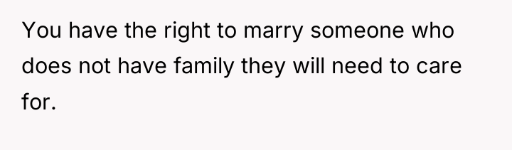 You have the right to marry someone who does not...