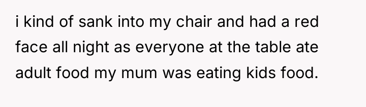 i kind of sank into my chair and had a...