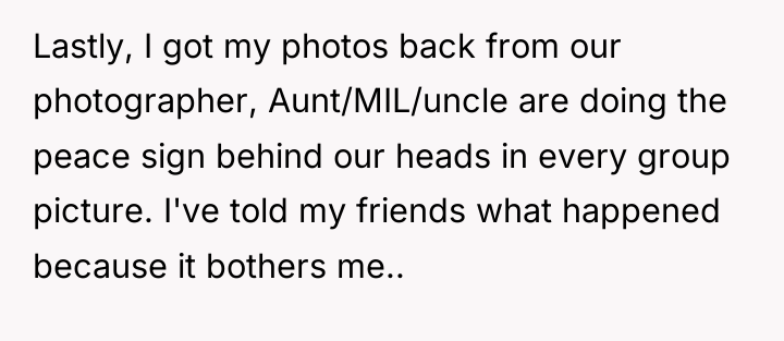 Lastly, I got my photos back from our photographer, Aunt/MIL/uncle...