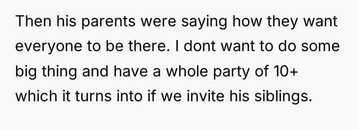 Then his parents were saying how they want everyone to...