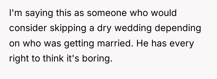 I'm saying this as someone who would consider skipping a...