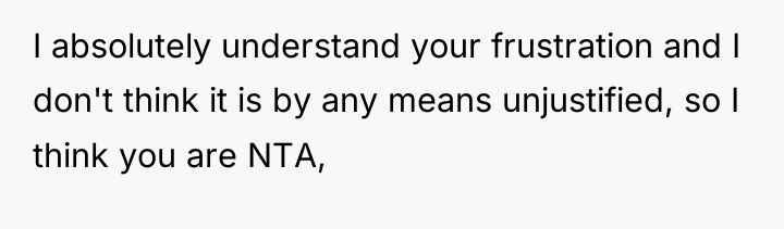 I absolutely understand your frustration and I don't think it...
