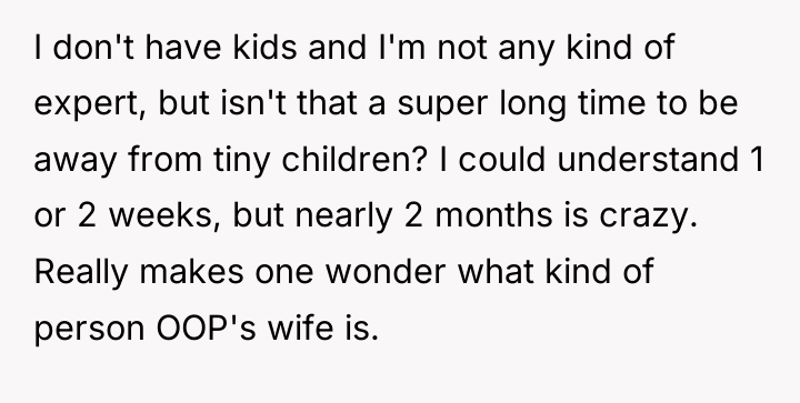 I don't have kids and I'm not any kind of...