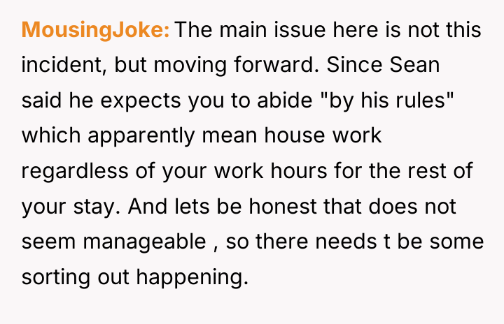 MousingJoke The main issue here is not this incident, but...
