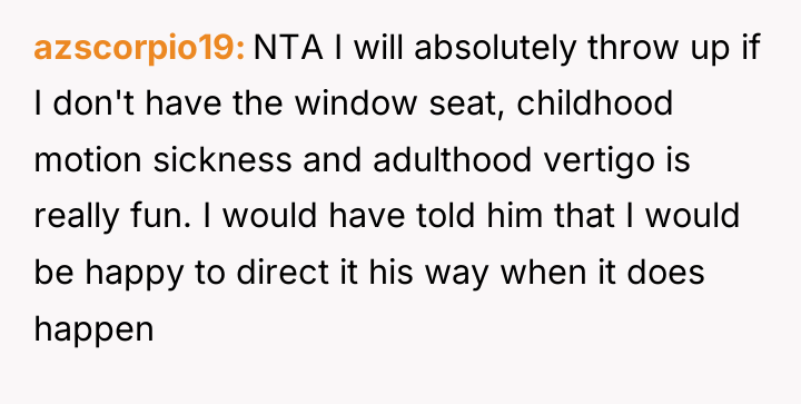azscorpio19 NTA I will absolutely throw up if I don't...