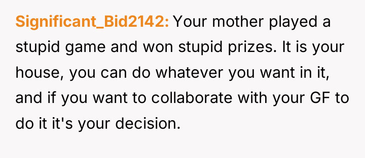 Significant_Bid2142 Your mother played a stupid game and won stupid...