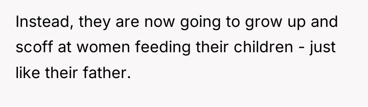 Instead, they are now going to grow up and scoff...