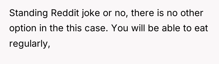 Standing Reddit joke or no, there is no other option...