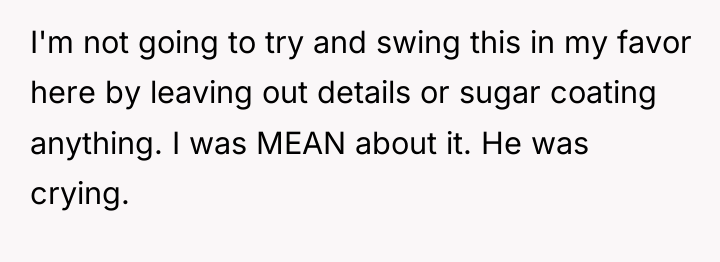 I'm not going to try and swing this in my...