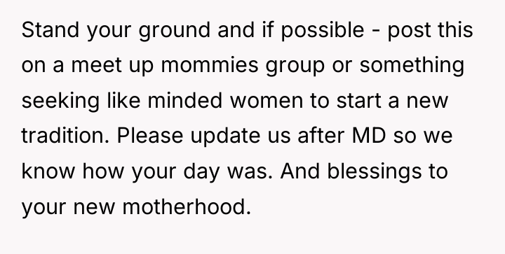 Stand your ground and if possible - post this on...