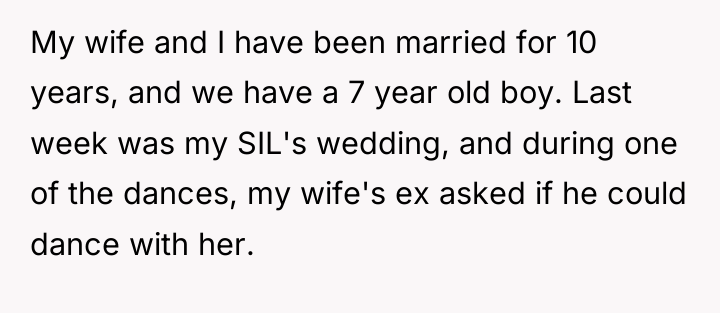 My wife and I have been married for 10 years,...