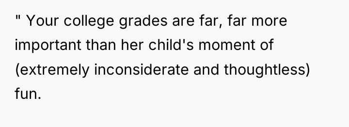 " Your college grades are far, far more important than...