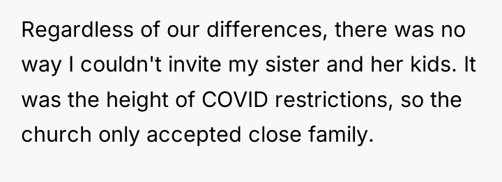 Regardless of our differences, there was no way I couldn't...