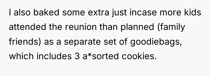 I also baked some extra just incase more kids attended...