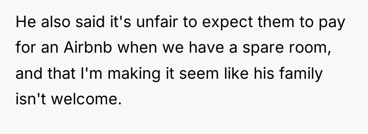 He also said it's unfair to expect them to pay...