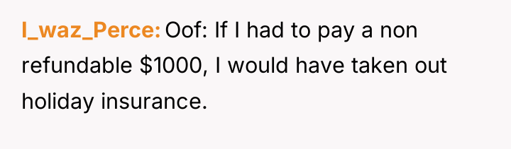 I_waz_Perce Oof: If I had to pay a non refundable...