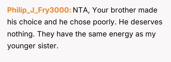 Philip_J_Fry3000 NTA, Your brother made his choice and he chose...