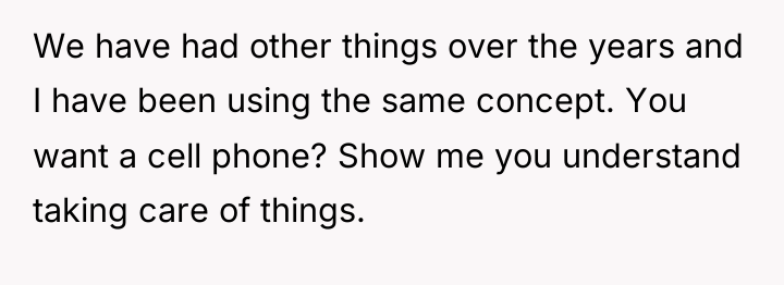 We have had other things over the years and I...