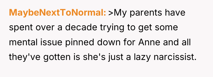 MaybeNextToNormal >My parents have spent over a decade trying to...