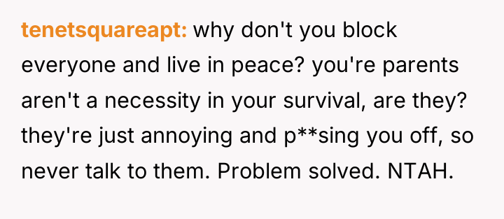 tenetsquareapt why don't you block everyone and live in peace?...