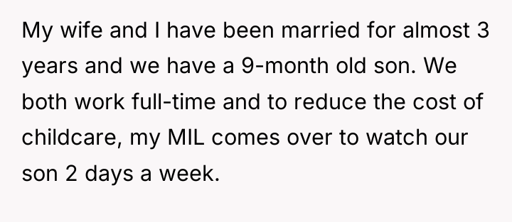 My wife and I have been married for almost 3...