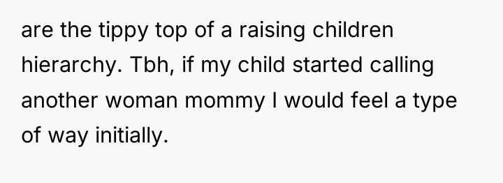 are the tippy top of a raising children hierarchy. Tbh,...
