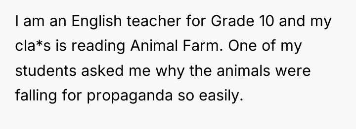 I am an English teacher for Grade 10 and my...