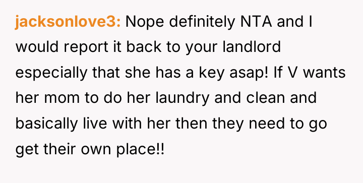 jacksonlove3 Nope definitely NTA and I would report it back...