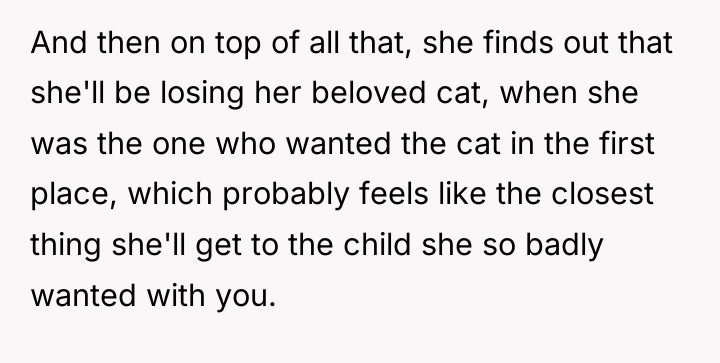 And then on top of all that, she finds out...