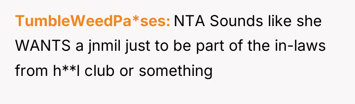 TumbleWeedPa*ses NTA Sounds like she WANTS a jnmil just to...