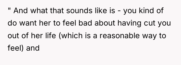 " And what that sounds like is - you kind...