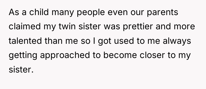 As a child many people even our parents claimed my...