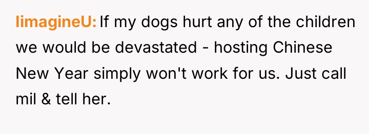 IimagineU If my dogs hurt any of the children we...
