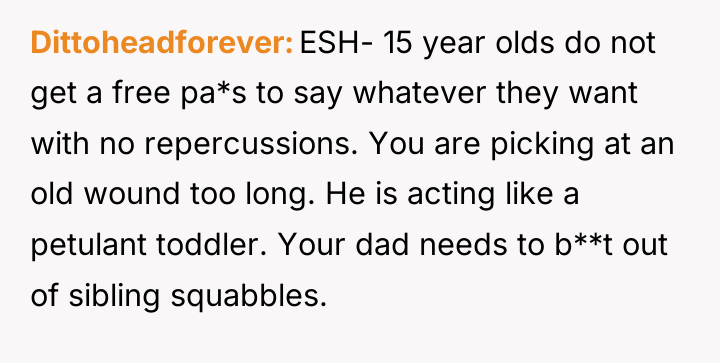 Dittoheadforever ESH- 15 year olds do not get a free...